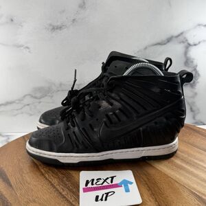 Women’s Size 8-Nike Dunk Sky Hi 2.0 Joli nby Sneakers Hidden Wedge Black White